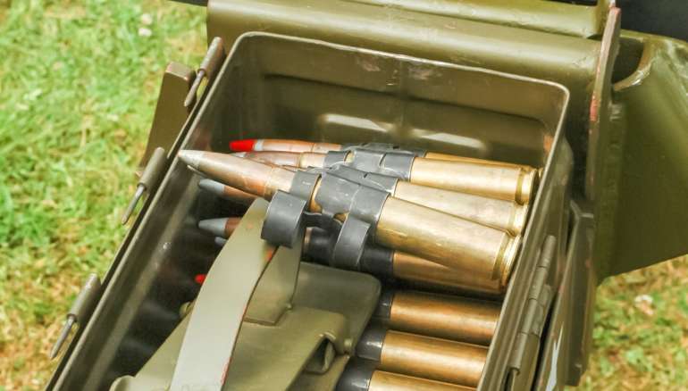 machine gun ammo